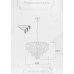 Подвесная люстра Lumien Hall Kristin LH0066/8H-FGD-CL