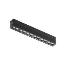 Трековый магнитный однофазный светильник Denkirs Air grill DK5335-BK