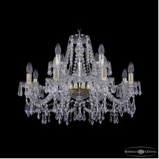 Подвесная люстра Bohemia Ivele Crystal 1403/8+4/240 G