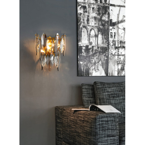 Настенный светильник Delight Collection MT8980-W brass
