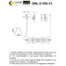 Подвесная люстра Omnilux Casargo OML-51503-15