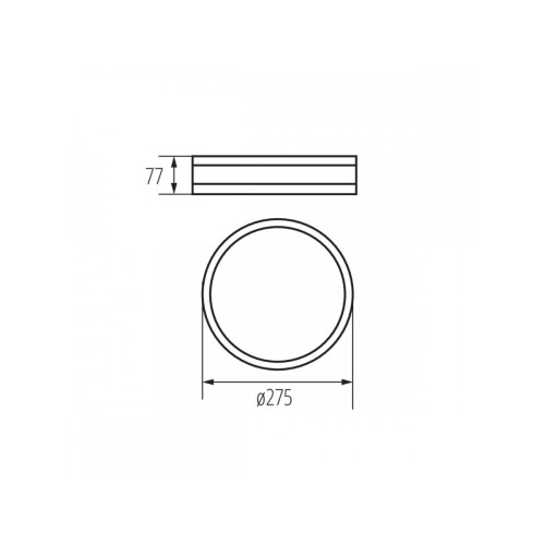 Настенно-потолочный светильник Kanlux Jasmin 270-B 29207