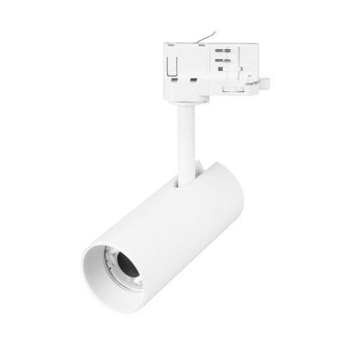 Трековый трехфазный светильник Arlight LGD-SILMA-4TR-R55-4W Warm2700 (WH, 4 deg, 230V) (IP20 Металл) 060461