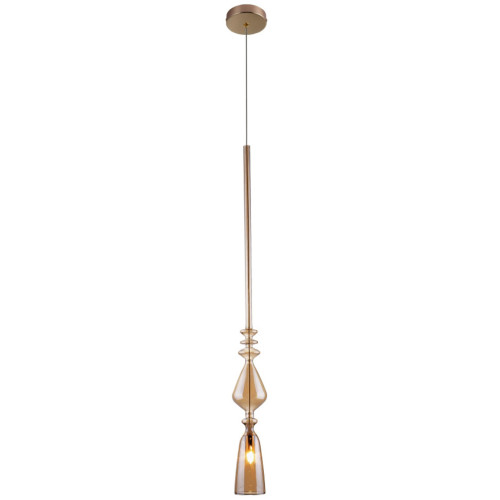 Подвесной светильник Crystal Lux Lux New SP1 B Amber