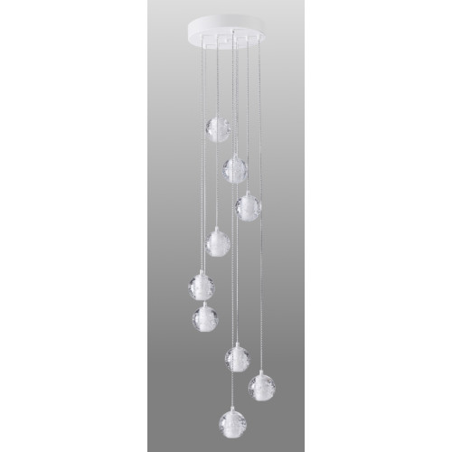 Подвесная люстра Crystal Lux Gaspar GASPAR SP9 D300 WHITE