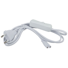 Сетевой шнур c выключателем Эра LLED-A-CABLE-1.5m-SW-W Б0025694