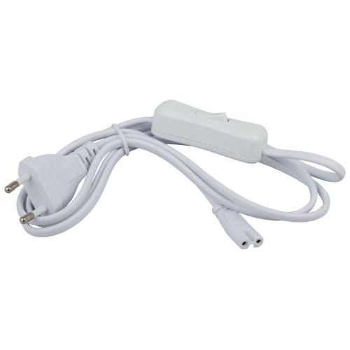 Сетевой шнур c выключателем Эра LLED-A-CABLE-1.5m-SW-W Б0025694