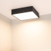 Потолочный светильник Arlight IM-QUADRO-EMERGENCY-3H-S250x250-28W Day4000 (BK, 120 deg, 230V) 041007