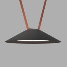 Трековый однофазный светильник Denkirs Belty flow DK5664-BK