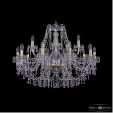 Подвесная люстра Bohemia Ivele Crystal 1410/10+5/300 G V7010