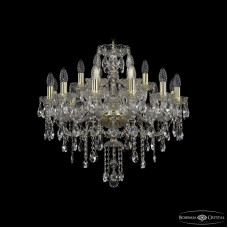 Подвесная люстра Bohemia Ivele Crystal 1415/12+6/220 G