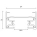 Шинопровод однофазный накладной Hesby Lighting Skylite HSBL_0026