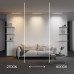 Трековый магнитный светильник Maytoni Technical Basis Exility X TR240-4-12WTW-DSZ-B