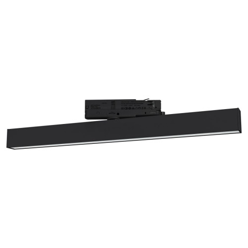 Трековый трехфазный светильник Arlight LGD-FLAT-4TR-S605-25W Warm3000 (BK, 100 deg, 230V, TRIAC) (IP20 Металл) 058649