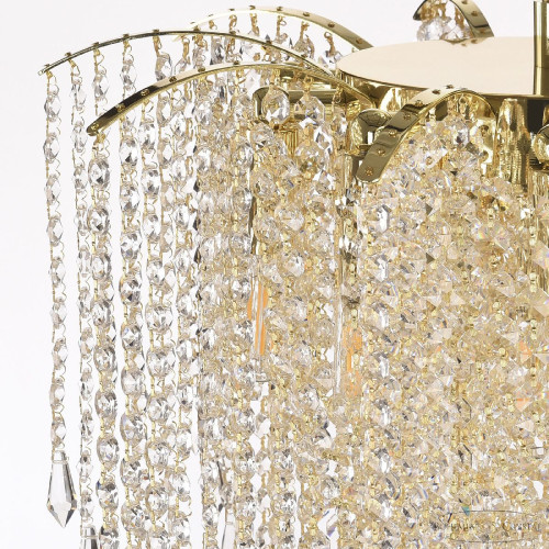 Каскадная люстра Bohemia Ivele Crystal 77321/50-150 G