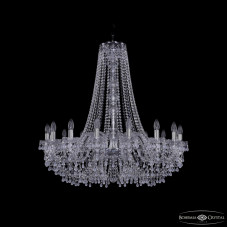 Подвесная люстра Bohemia Ivele Crystal 1410/16/360/h-95 Ni V0300