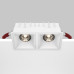 Встраиваемый светильник Maytoni Technical Alfa LED DL043-02-15W4K-SQ-W