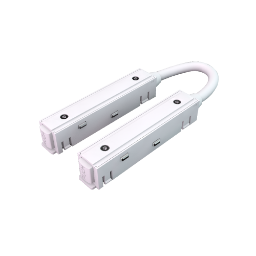 Коннектор питания угловой iLedex Vision CORNER POWER CONNECT 4822-L380-WH