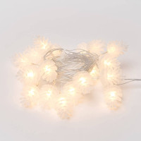 Светодиодная гирлянда (09582) Uniel шишки 220V белый ULD-S0280-020/DTA Warm White IP20 PINE CONES
