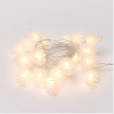 Светодиодная гирлянда (09582) Uniel шишки 220V белый ULD-S0280-020/DTA Warm White IP20 PINE CONES