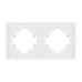 Рамка пластиковая на 2 поста Arlight FRM-TENDO-PL-2-WH 053839