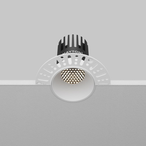 Встраиваемый светильник Maytoni Dip DL119-10W-4K-TRS-W