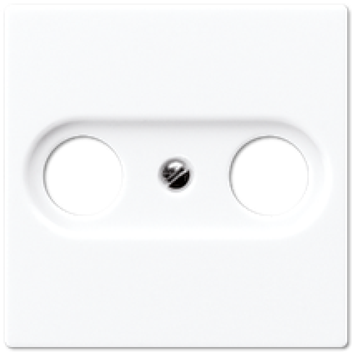 Накладка TV-FM розетки Jung A561PLTVWW