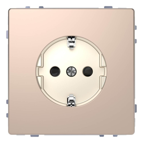 Розетка Schneider Electric Merten D-Life 16A с/з и шторками MTN2400-6051
