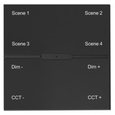 Смарт выключатель проводной iLedex Vision INN SP 48V-4-BK