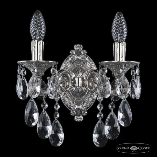 Бра Bohemia Ivele Crystal Florence 7102B11/2/125 B Ni