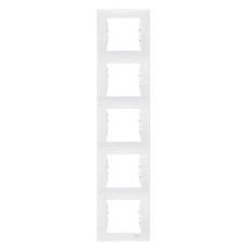 Рамка 5-постовая вертикальная Schneider Electric Sedna SDN5801521