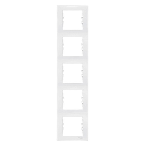 Рамка 5-постовая вертикальная Schneider Electric Sedna SDN5801521
