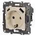 Розетка со шторками с USB type-A+C Эра 12-4108-02 Б0067731