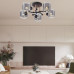 Потолочная люстра Arte Milano Amalfi 324308/5 BK+FG