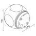 Архитектурный светильник Elvan GW-161A/4-4W-WW-Wh