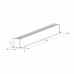 Шинопровод магнитный встраиваемый Arlight Mag-Track-4560-F-2040 028060(1)