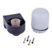 Настенный светильник термостойкий Uniel UL-00013475 UWL-K03R 60W/E27 IP65 BLACK