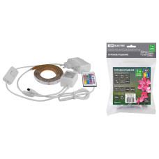 Светодиодная лента TDM Electric 12В 5050 7,2Вт/м RGB 5м IP20 SQ0331-0228