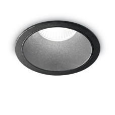 Встраиваемый светодиодный светильник Ideal Lux Game Round Black Black 192314