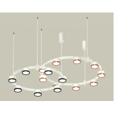 Комплект подвесного светильника Ambrella Light Techno Ring XR92081210 (A9208x2, C9241,C9236,N8113,N8126)