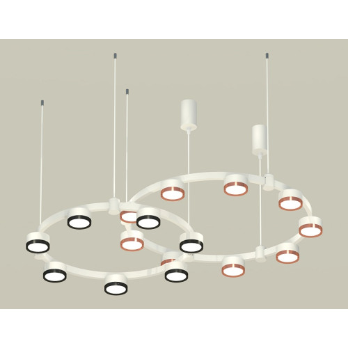 Комплект подвесного светильника Ambrella Light Techno Ring XR92081210 (A9208x2, C9241,C9236,N8113,N8126)