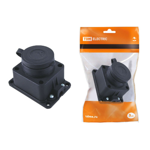 Розетка настенная с заглушкой TDM Electric SQ0612-0003