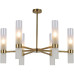 Люстра на штанге Illumico IL0279-6P-79 BRASS