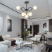 Потолочная люстра Arte Milano Neapolis 274307/6 BK/GD