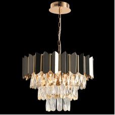 Подвесная люстра Natali Kovaltseva DARIAN II 81448/5C GOLD BLACK