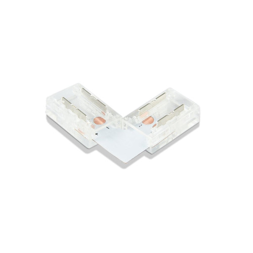 Соединитель угловой L для светодиодной ленты COB 8mm 12/24V (2 конт.) GS6851 (5шт) Ambrella Light Illumination GS6851