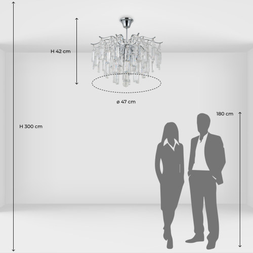Люстра на штанге MW-Light Бриз 111019306