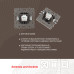 Розетка RJ45 Arte Milano 217.45-1.shampan