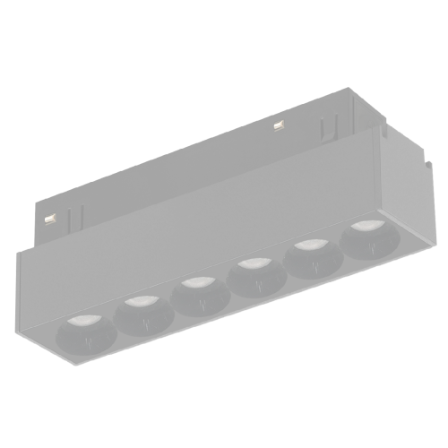 Трековый магнитный светильник iLedex Vision SMART 4822-002-L120-6W-38DG-BK