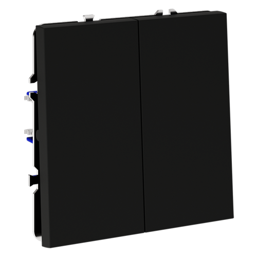 Проходной переключатель двухклавишный Voltum S70 VLS020308